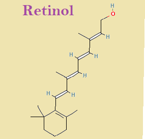 Retinol Molecule