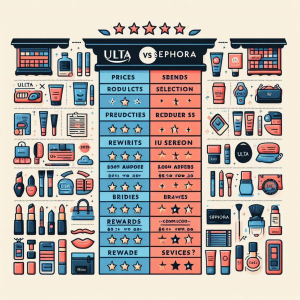 Sephora vs Ulta products and prices